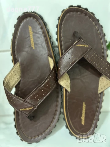 Нови олекотени кожени чехли / джапанки, снимка 8 - Джапанки - 51142613