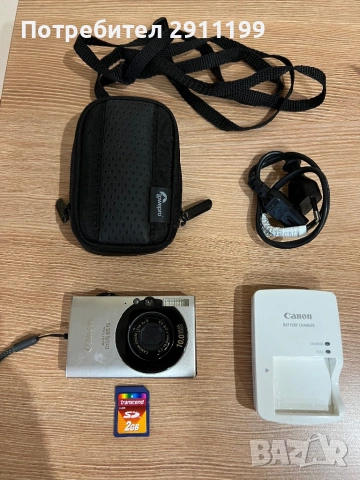 Фотоапарат Canon 10.0 Mp с подаръци