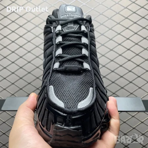 !НОВИ! Nike Shox TL | Black/Silver | + КУТИЯ, снимка 5 - Маратонки - 54167936