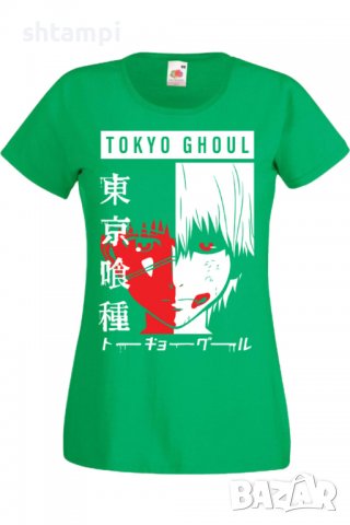 Дамска тениска Tokyo Ghoul 01,Анимация,игра,Празник,Повод., снимка 5 - Тениски - 38074845