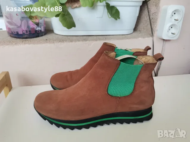 Дамски боти Tamaris 37 н. Естествена кожа 