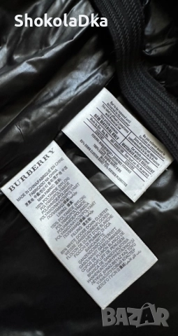 Зимно пухено яке Burberry XS, снимка 5 - Якета - 51759267