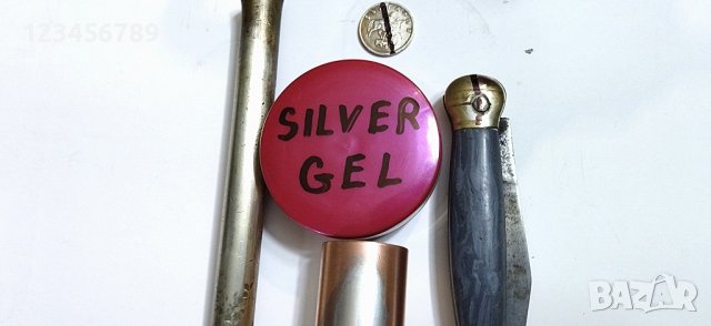 СРЕБЪРНА ПАСТА за посребряване на мед,месинг,бронз,латун, снимка 2 - Антикварни и старинни предмети - 39406344