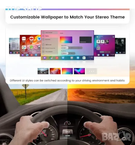 Dasaita Мултимедия за Mitsubishi ASX 2007-2017 Peugeot 4008, Citroen C4 Aircross, Car Radio Carplay, снимка 4 - Аксесоари и консумативи - 48932500