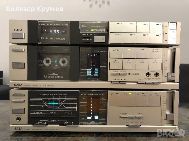 SABA MI 480 / SABA CD 480 / SABA MT 480, снимка 5 - Аудиосистеми - 39818195