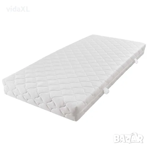 vidaXL Матрак с перящ се калъф, 200 х 90 х 17 см H3