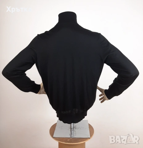 Ermenegildo Zegna - Оригинален мъжки пуловер от кашмир р-р 50 / M, снимка 4 - Пуловери - 53125737