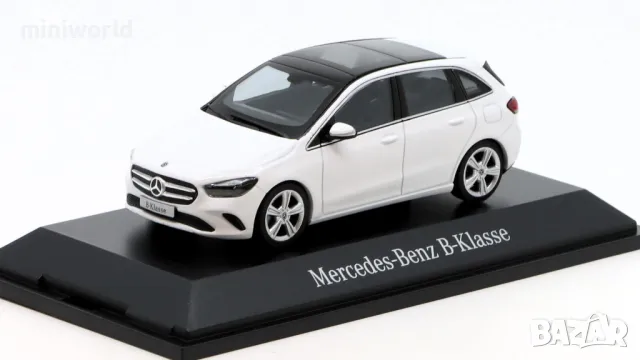 Mercedes-Benz B-Class W247 - мащаб 1:43 на Herpa моделът е нов в PVC дисплей-кейс