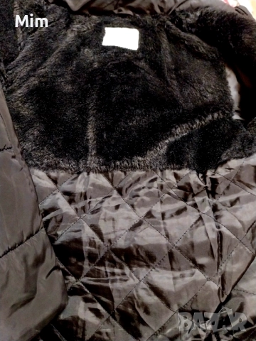 PRIMARK 8-9/135 Детска зимна шуба за момиче в черно , снимка 9 - Детски якета и елеци - 52494954