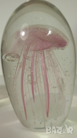 2 медузи от балончета в стъкло (цена за двете заедно), снимка 9 - Декорация за дома - 52058864
