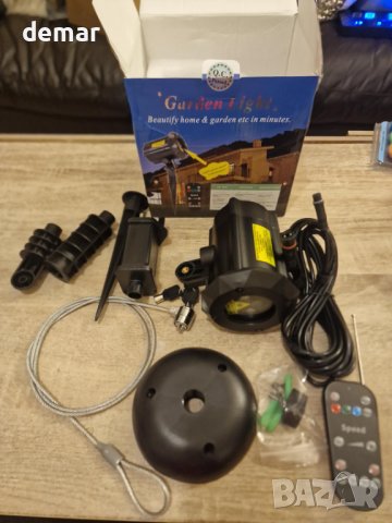 Poeland Външен звезден проектор, коледни светлини Motion Firefly LED, снимка 8 - Декорация за дома - 42838916