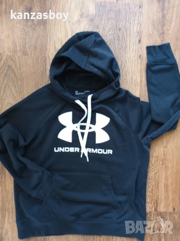 Under Armour Fleece Big Logo Hoodie - страхотно мъжко горнище р-р L, снимка 3 - Суичъри - 51963453