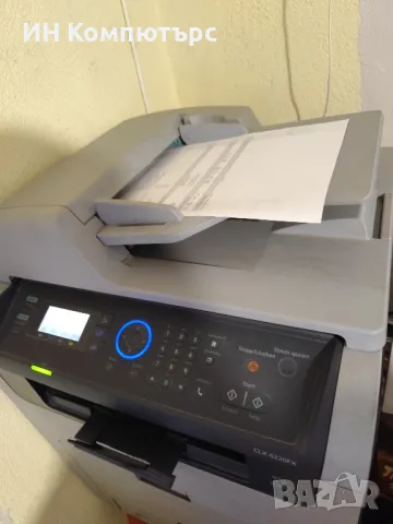Продавам цветно МФУ Samsung CLX-6220FX, снимка 2 - Принтери, копири, скенери - 49765828
