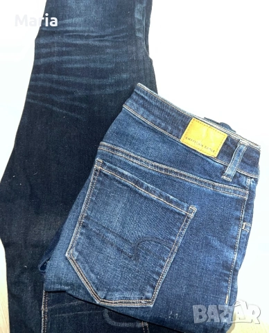 ПРОДАВАМ: 2 дънки American Eagle 👖, снимка 2 - Дънки - 54296278