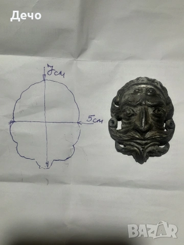 Атрактивен Алуминиев  тепелък за Хайдушки, Османски, Балкански Кремъчен  или Капсулен пищов , снимка 2 - Антикварни и старинни предмети - 53921403