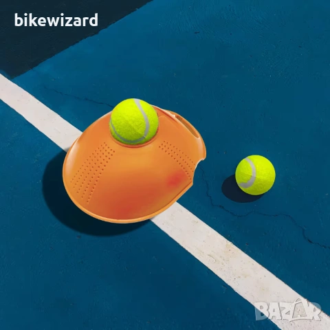 Тенис треньор с отскокващи топки и еластичен корд за начинаещи деца НОВО, снимка 2 - Тенис - 53879909