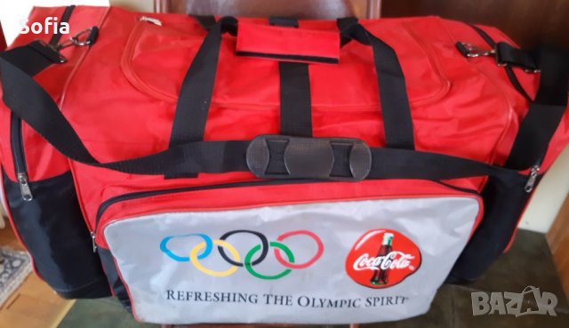 Кока Кола/Coca-Cola/Голям сак "Оlympic Atlanta 100 Games 1996" Кока-Кола Световен спонсор
