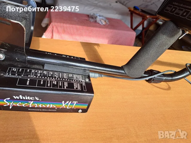 Металотърсач,металдетектор Whites Spectrum XLT, снимка 3 - Друга електроника - 56305009