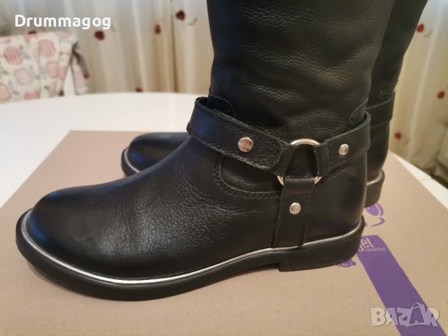 Високи ботуши естествена кожа , снимка 3 - Детски боти и ботуши - 42484913