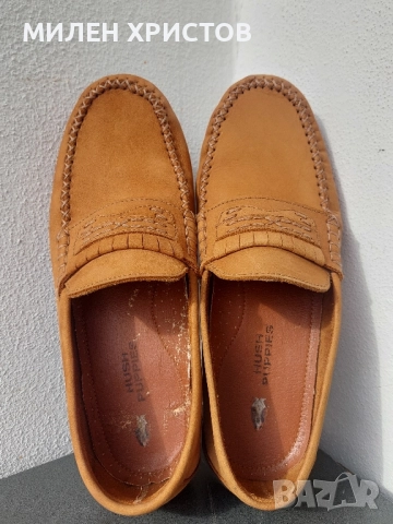 HUSH PUPPIES-Оригинални мокасини Естествена кожа-№41 , снимка 3 - Мокасини - 52186482