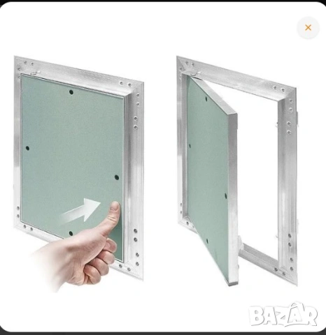 НОВ! Ревизионен отвор от гипсокартон с механизъм RK 12.5 - 30х60см