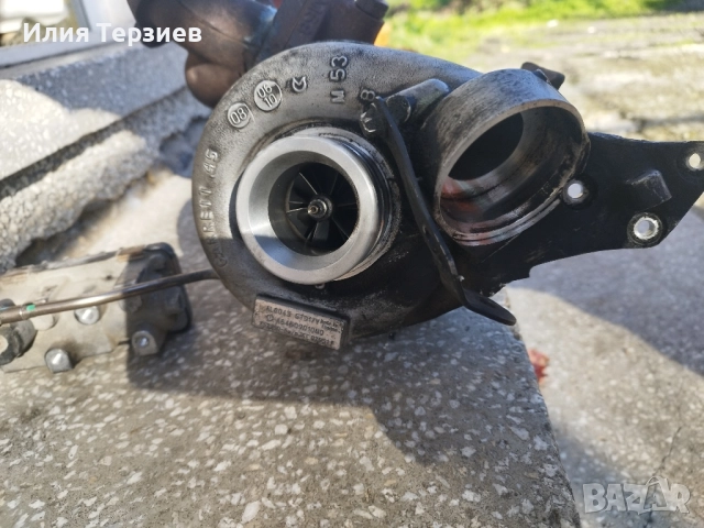 Турбокомпресор Garrett с Изпускателен Колектор, снимка 2 - Части - 52733306