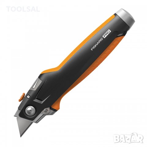 Нож Fiskars макетен за гипскартон с две остриета 185х46 мм, CarbonMax, снимка 3 - Други инструменти - 33952240