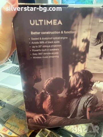 Видеопроектор Ultimea, Apollo P40 21000 Lumens 4k, снимка 2 - Плейъри, домашно кино, прожектори - 55951647