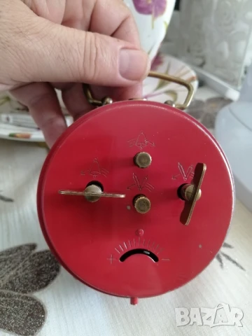 Ретро, немски часовник, будилник CARDO, снимка 5 - Антикварни и старинни предмети - 50836930