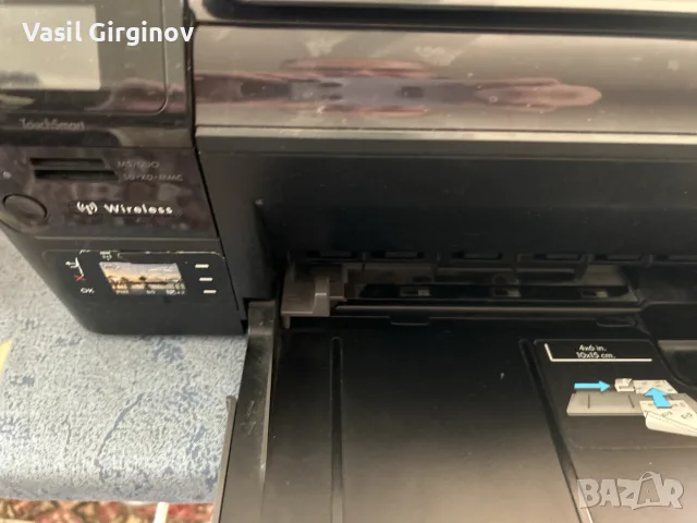 принтер Hp черен WiFi, снимка 3 - Принтери, копири, скенери - 56244598