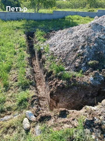 услуги с мини багер и самосвал 3.5 т, снимка 13 - Кърти, чисти, извозва - 49910351