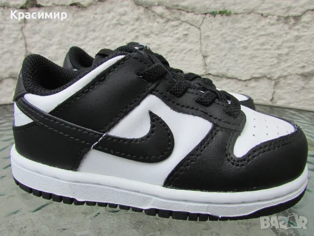 Детски маратонки Nike Dunk Low "Panda", снимка 4 - Детски маратонки - 56239457