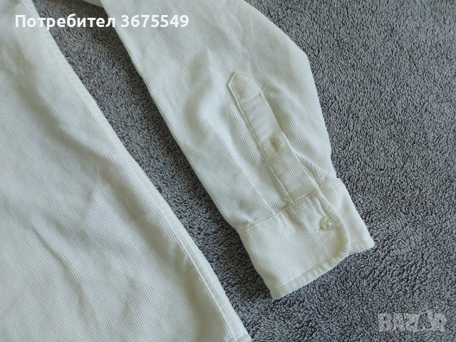 Мъжка риза Carhartt Madison Cord Shirt - размер S, снимка 3 - Ризи - 54179076