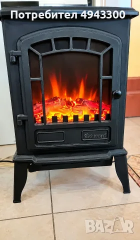 Електрическа камина, 2000W, снимка 3 - Камини - 56331461