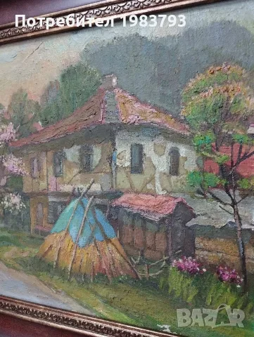 Картина на Симеон Кръстев., снимка 4 - Картини - 56442411