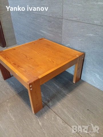 Дървена маса, снимка 2 - Маси - 53993189