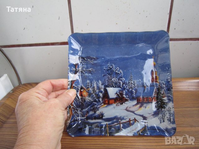  покривка;    чинии;чаши; / Коледа/; КОЖЕНО ШИШЕ –КУЧЕ; солници; метлички;, снимка 4 - Покривки за маси - 27453349