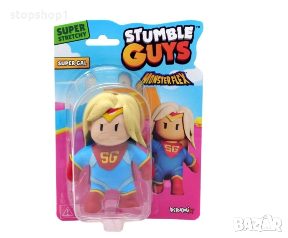 Фигурка на Stumble Guys Monster Flex Super Gal