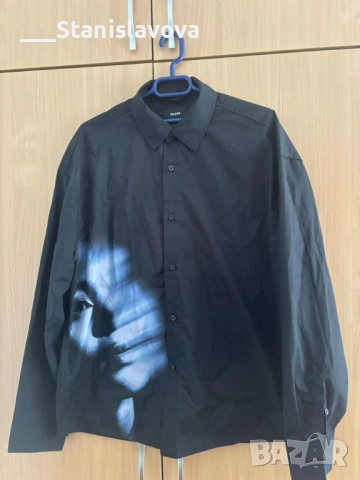 Мъжка риза с дълъг ръкав 