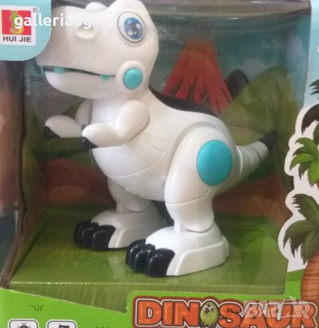 Детски интерактивен динозавър със звук и светлина, снимка 2 - Електрически играчки - 39618140