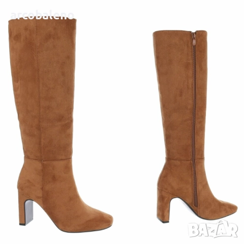 Дамски ботуши на висок ток, 2цвята , снимка 6 - Дамски ботуши - 52741660