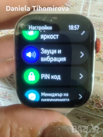 смарт часовник, снимка 4 - Смарт часовници - 50841072