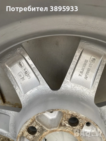 Джанти за Mercedes - Benz 16”, снимка 6 - Гуми и джанти - 52506672
