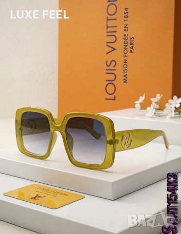 Louis Vuitton ⚜️Дамски Слънчеви Очила , снимка 4 - Слънчеви и диоптрични очила - 53998094