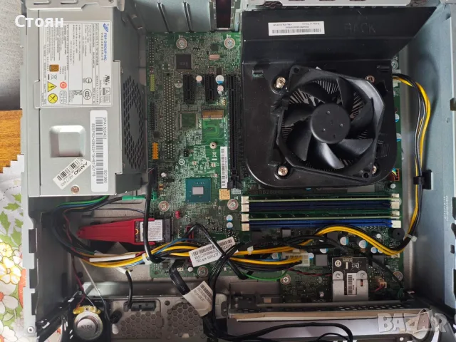 компютър PC Intel4Core Ram8Gb+Видео КартаAMD2Gb NVME M.2 SSD-M710s SFF, снимка 4 - Лаптопи за работа - 51421210