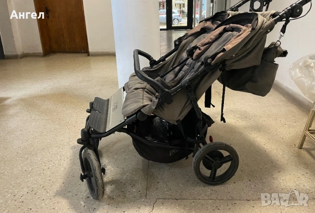 MOUNTAIN BUGGY Комбинирана количка за близнаци., снимка 2 - Детски колички - 53287344