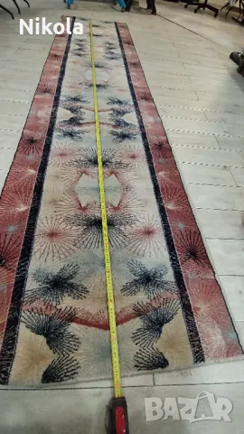 Персийска пътека /килим 3,50м /0,82м, снимка 12 - Пътеки - 49243857