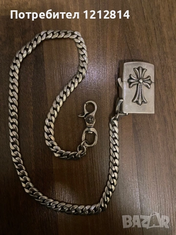 Chrome Hearts Zippo Lighter, Sterling Silver 2000, снимка 3 - Други ценни предмети - 53949403