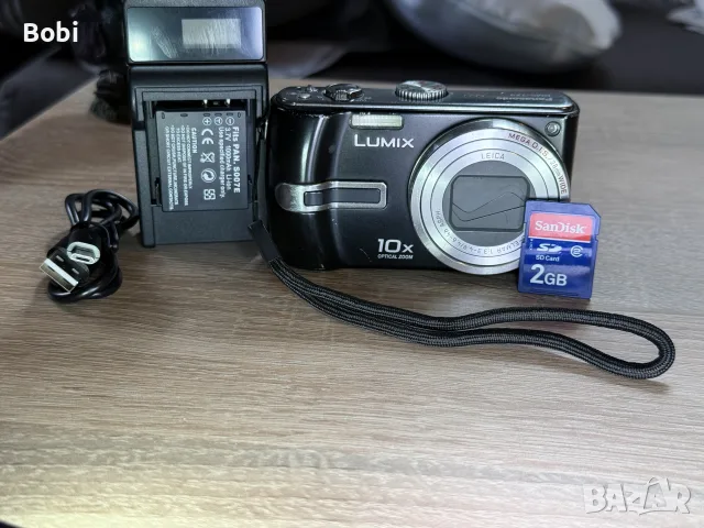 Panasonic Lumix DMC-TZ3 Y2K, снимка 5 - Фотоапарати - 56270278