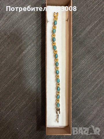 Титаниева магнитна гривна за регулиране на високо кръвно от неръждаема стомана, снимка 2 - Гривни - 53988625